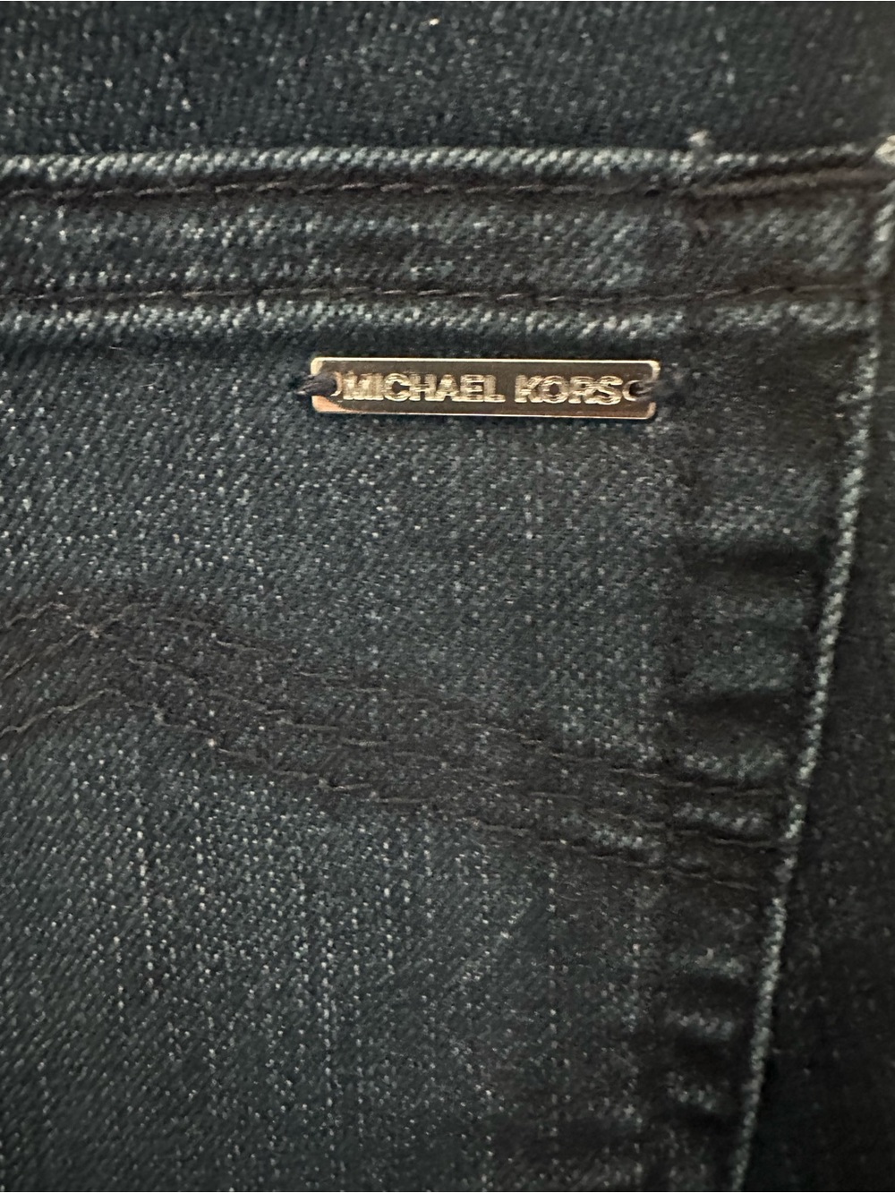 Michael Kors Bootcut Straight Leg Size 6 Midrise Dk Blue Rinse. EUC Versatile! - Picture 10 of 10